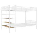 Bunk Bed With 5 Tier Shelves - Furniture Home Direct