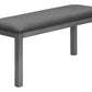 Bench, Rectangular, Upholstered, Dining Room, Entryway, Transitional - Furniture Home Direct