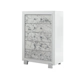 Skye - Marble Chest - White - Furniture Home Direct