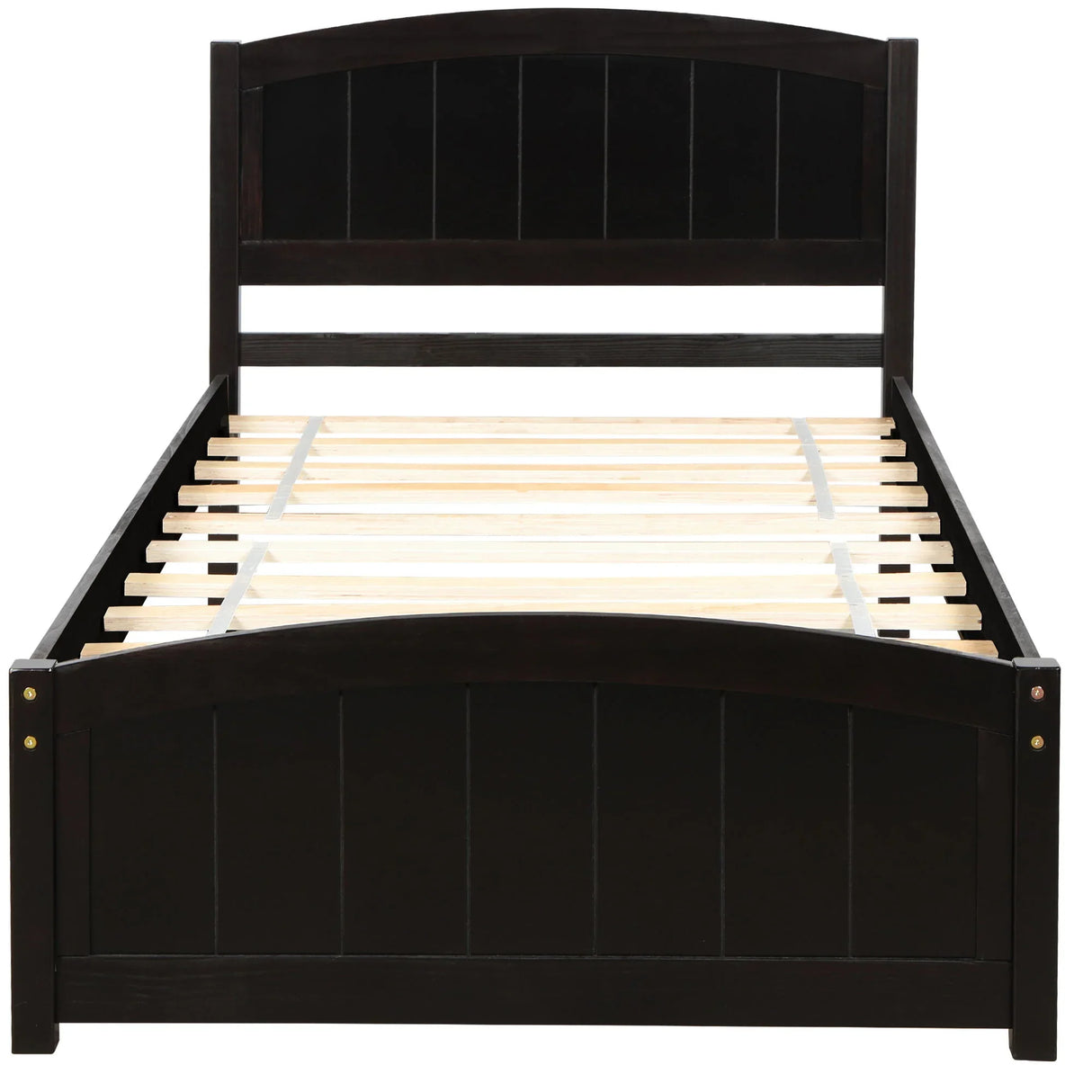 Platform Bed & Headboard, Footboard And Wood Slat Support - Furniture Home Direct