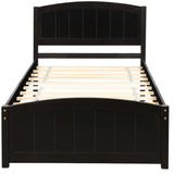 Platform Bed & Headboard, Footboard And Wood Slat Support - Furniture Home Direct