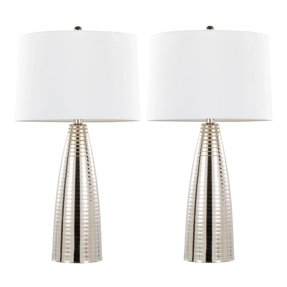 Maya - Contemporary Table Lamp (Set of 2) - Furniture Home Direct