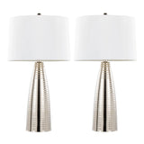 Maya - Contemporary Table Lamp (Set of 2) - Furniture Home Direct
