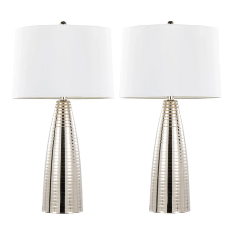 Maya - Contemporary Table Lamp (Set of 2) - Furniture Home Direct