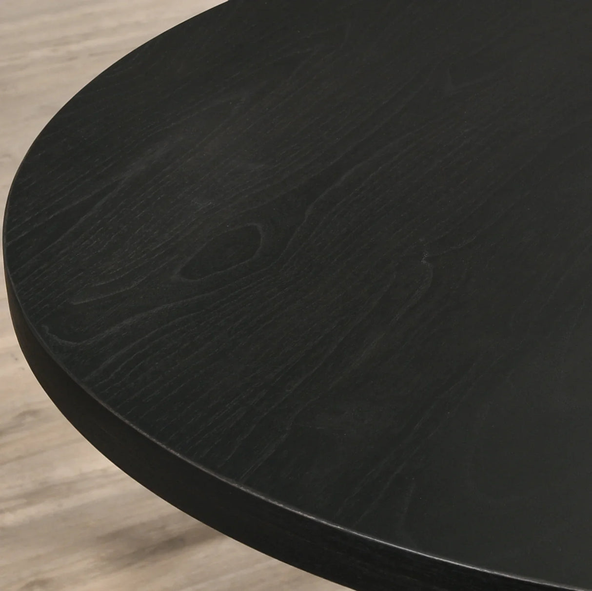 Dining Set Round Table With Tufted Chairs Charcoal - Furniture Home Direct