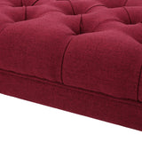HILTON Bench with Button-Tufted Diamond Stitching - Furniture Home Direct