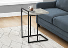 Accent Table, C - Shaped, Versatile - Furniture Home Direct