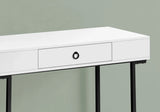 Computer Desk For Home Office, Glossy, Storage Drawer - Furniture Home Direct