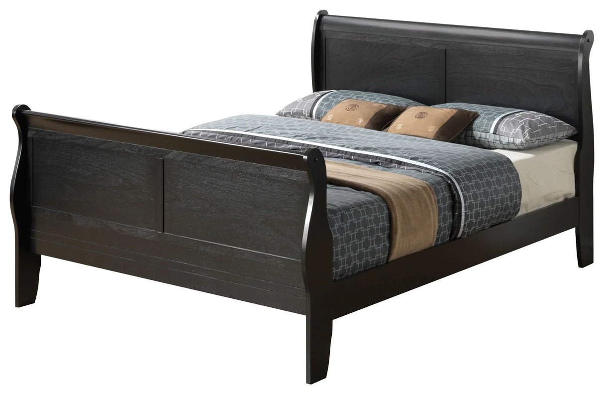 Panel Sleigh Bed - Furniture Home Direct