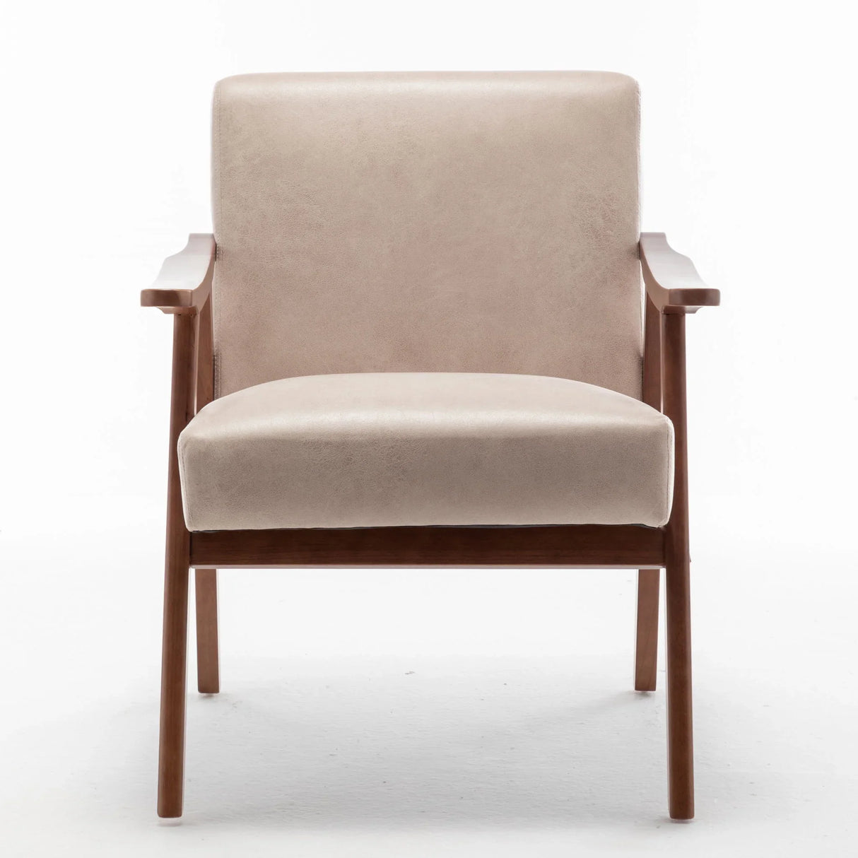 Accent Chair, Classic Mid Century Modern For Extra Seating - Furniture Home Direct