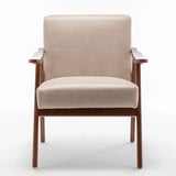 Accent Chair, Classic Mid Century Modern For Extra Seating - Furniture Home Direct