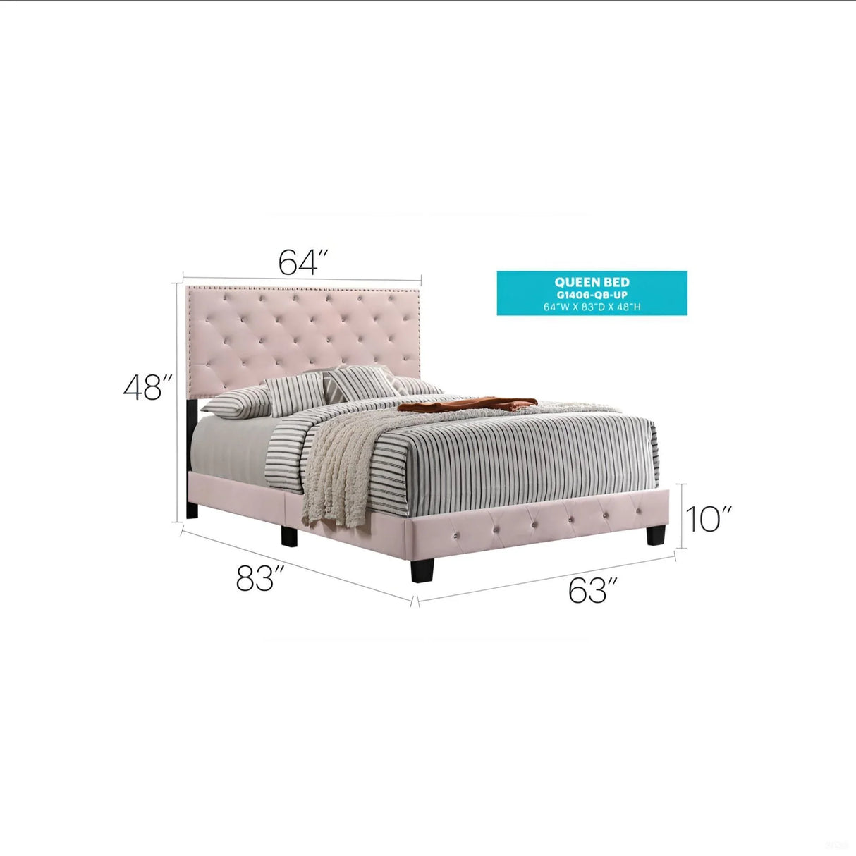 Suffolk - Bed - Furniture Home Direct