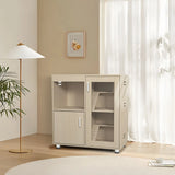 4 Tier Hamster Cage With Acrylic Windows And Storage Cabinet - Furniture Home Direct