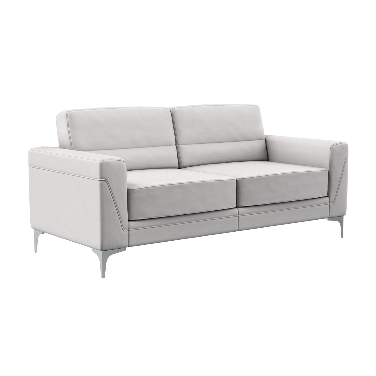 Creta - Sofa - Light Gray - Furniture Home Direct
