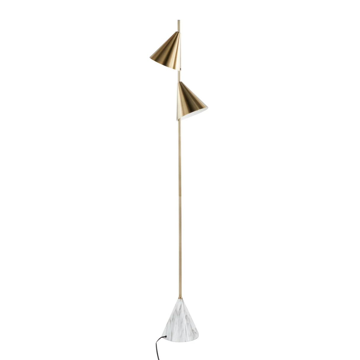 Cone - Contemporary Contemporary Design Floor Lamp - Furniture Home Direct