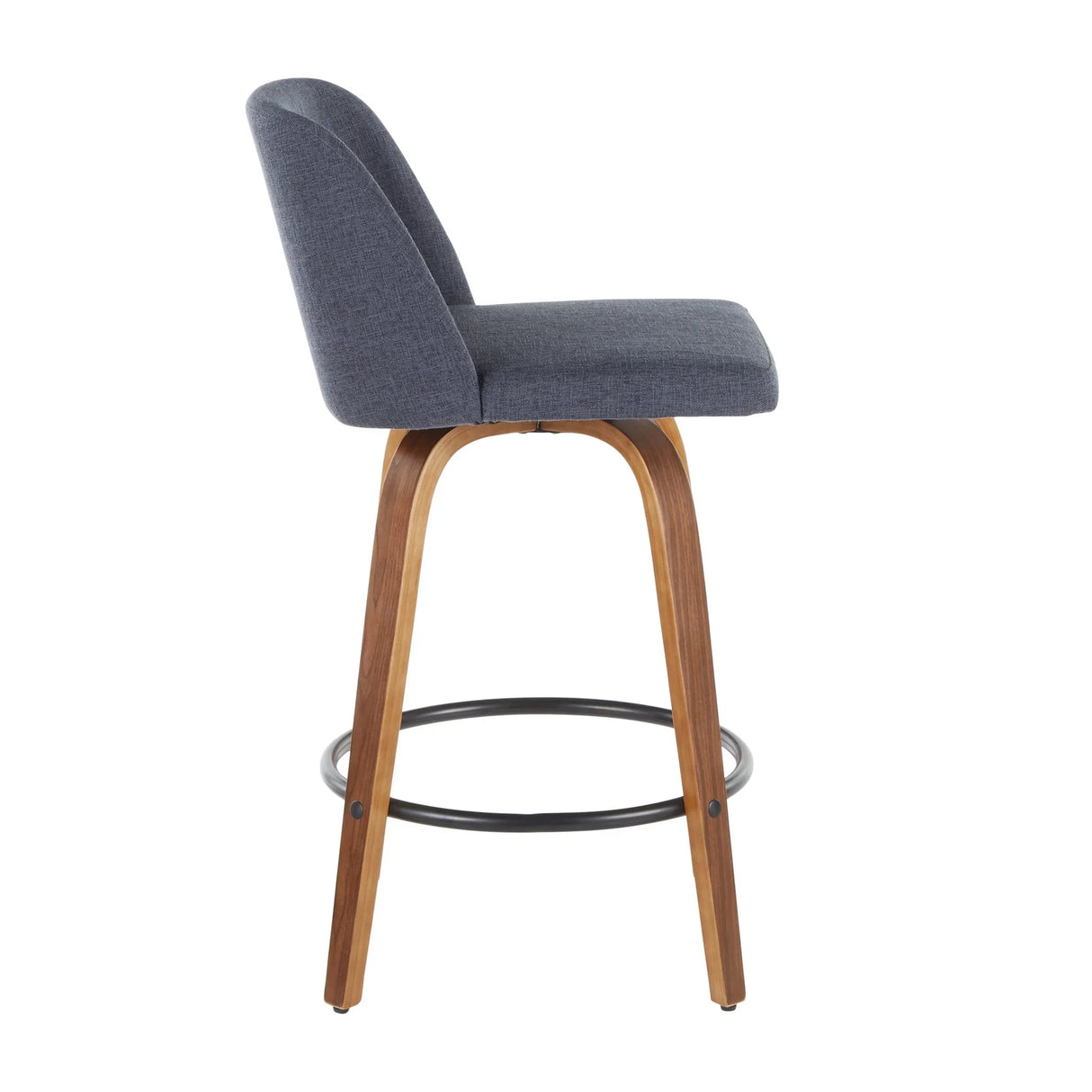 Toriano - Mid Century Modern, Counter Stool (Set of 2) - Furniture Home Direct