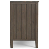 Lev - Bedside Table - Smoky Brown - Furniture Home Direct