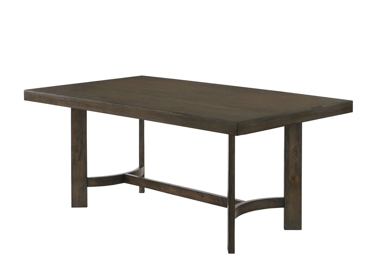 Farren - Weathered Dining Table - Oak - Furniture Home Direct