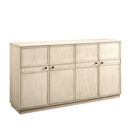 Classic Framed 4 Door Sideboard - Birch - Furniture Home Direct