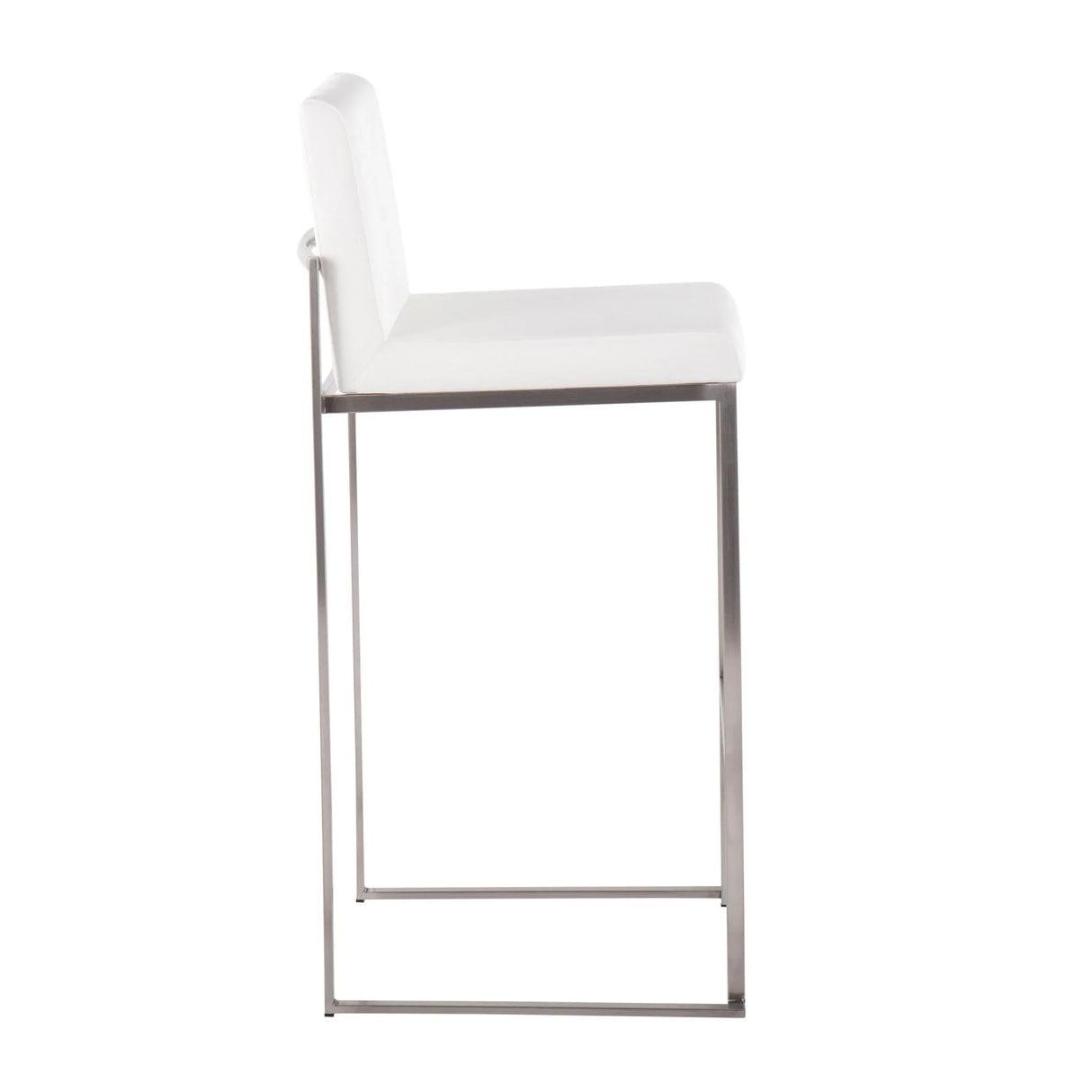 Fuji - Contemporary And Modern Elegance High Back Barstool - Furniture Home Direct