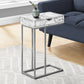 Accent Table, C - Shaped Contemporary & Modern Design - Furniture Home Direct