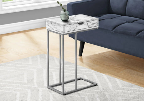 Accent Table, C - Shaped Contemporary & Modern Design - Furniture Home Direct