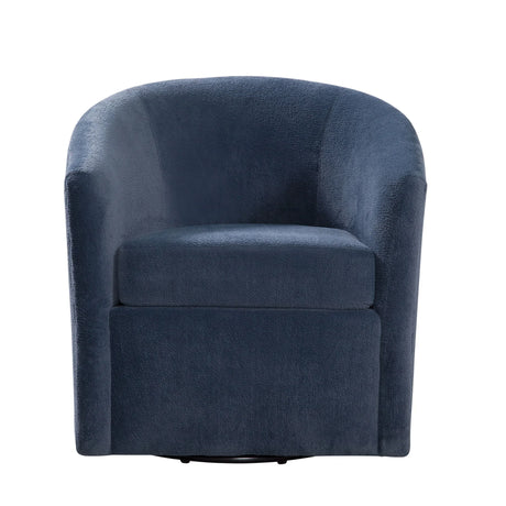 Oaklynn - Barrel Style Swivel Accent Chair - Furniture Home Direct