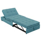 4 In 1 Sofa Bed, Multi Function Folding Ottoman Bed With Storage Pocket And USB Port For Small Room Apartment - Furniture Home Direct