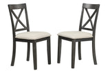 Dining Set Marble Table With Upholstered Chairs Gray - Furniture Home Direct