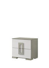 Bedroom Set Contemporary Full Bed Dresser Nightstand White - Furniture Home Direct