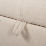 Jacqueline - Tufted Roll Arm Storage Bench - Furniture Home Direct