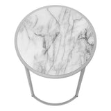 Round Accent Side Table, Contemporary & Modern - Furniture Home Direct
