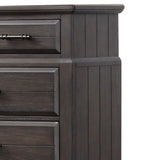 6 Drawer Dresser - Mahogany - Furniture Home Direct
