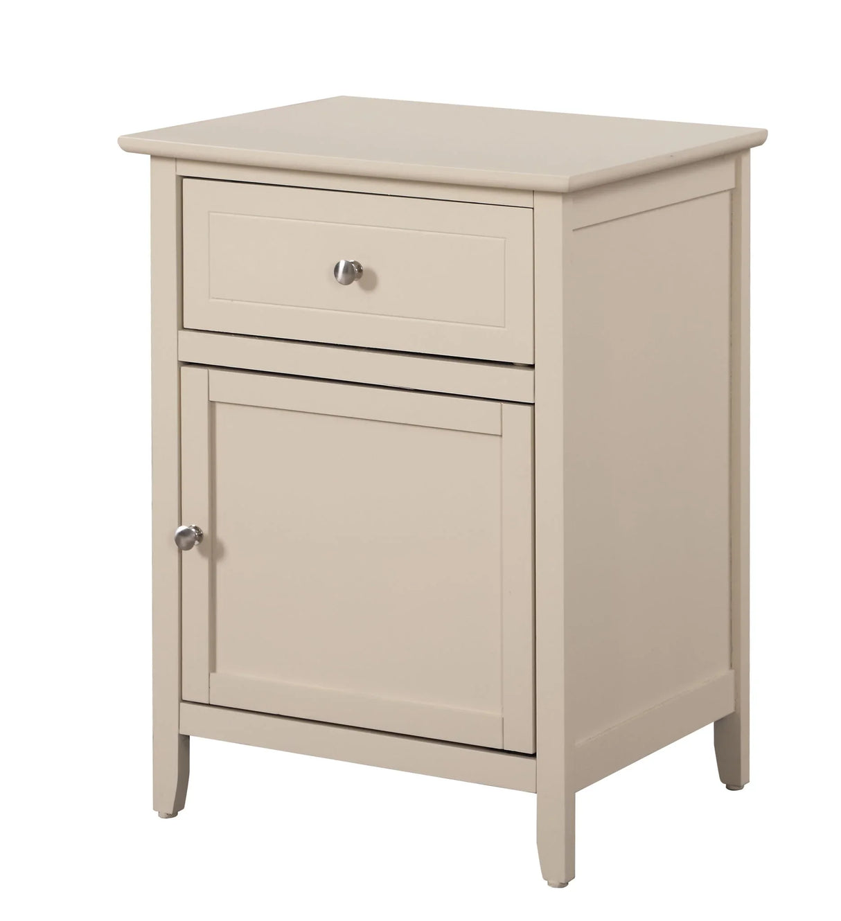 Izzy - 1 Drawer /1 Door Nightstand - Furniture Home Direct