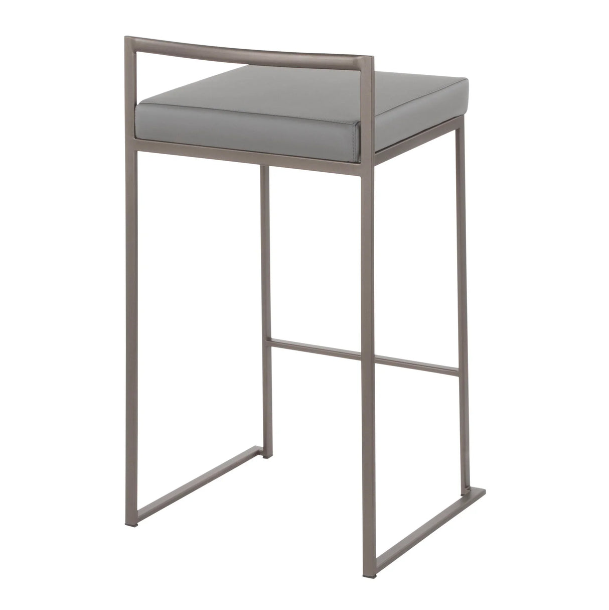 Fuji - Industrial Stackable Counter Stool Elegant Design - Furniture Home Direct