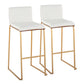 Mason Mara - Contemporary Versatile Desig Fixed Height Barstool (Set of 2) - Furniture Home Direct