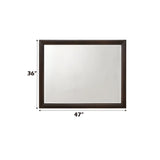 Tablita - Dresser Mirror - Dark Merlot - Furniture Home Direct