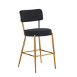 Modern Teddy Fabric Upholstered Bar Stools - Furniture Home Direct