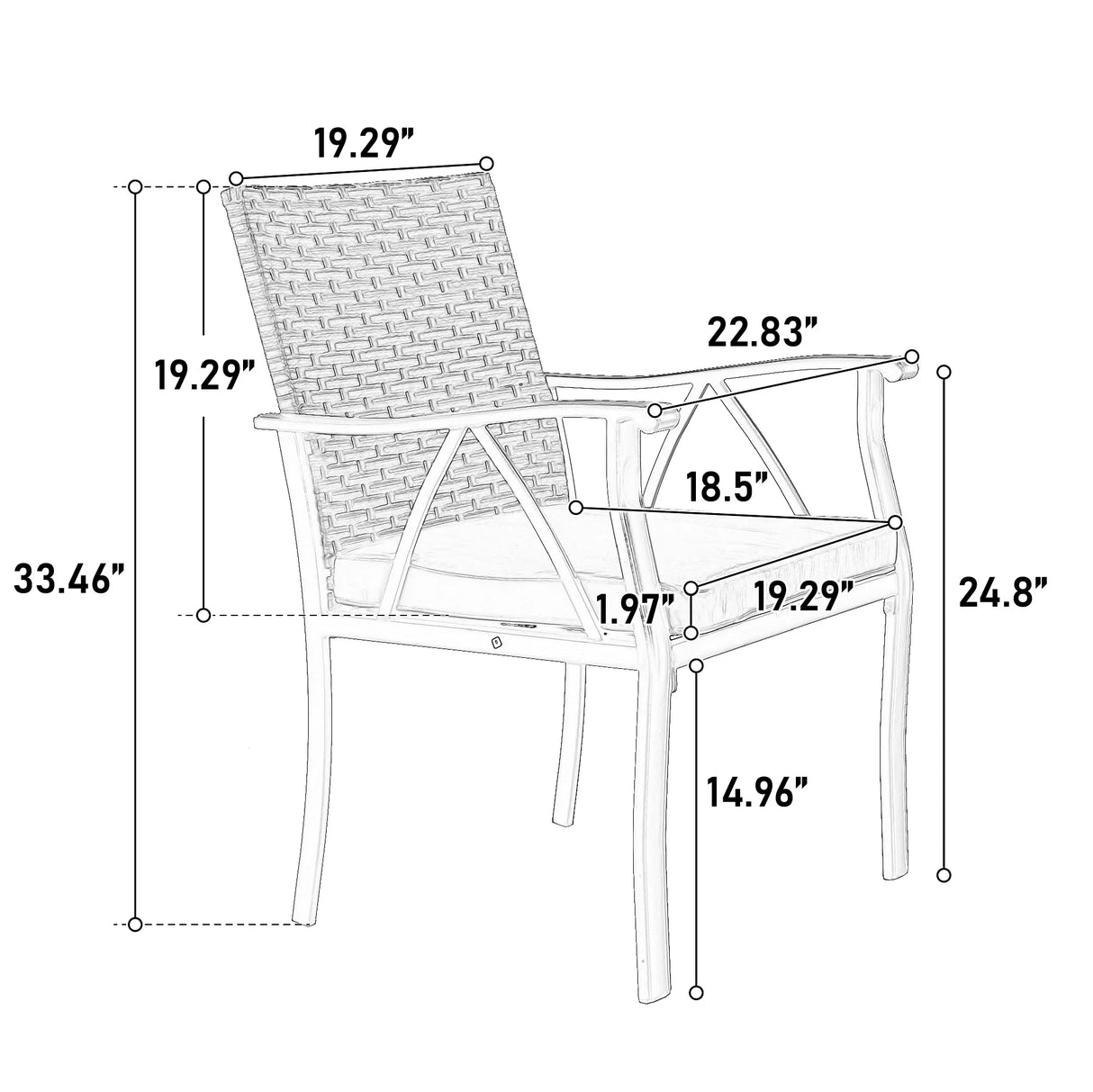 7 Piece Patio Dining Set - Furniture Home Direct