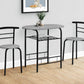 3 Pieces Dining Table Set, Small, Contemporary & Modern - Furniture Home Direct