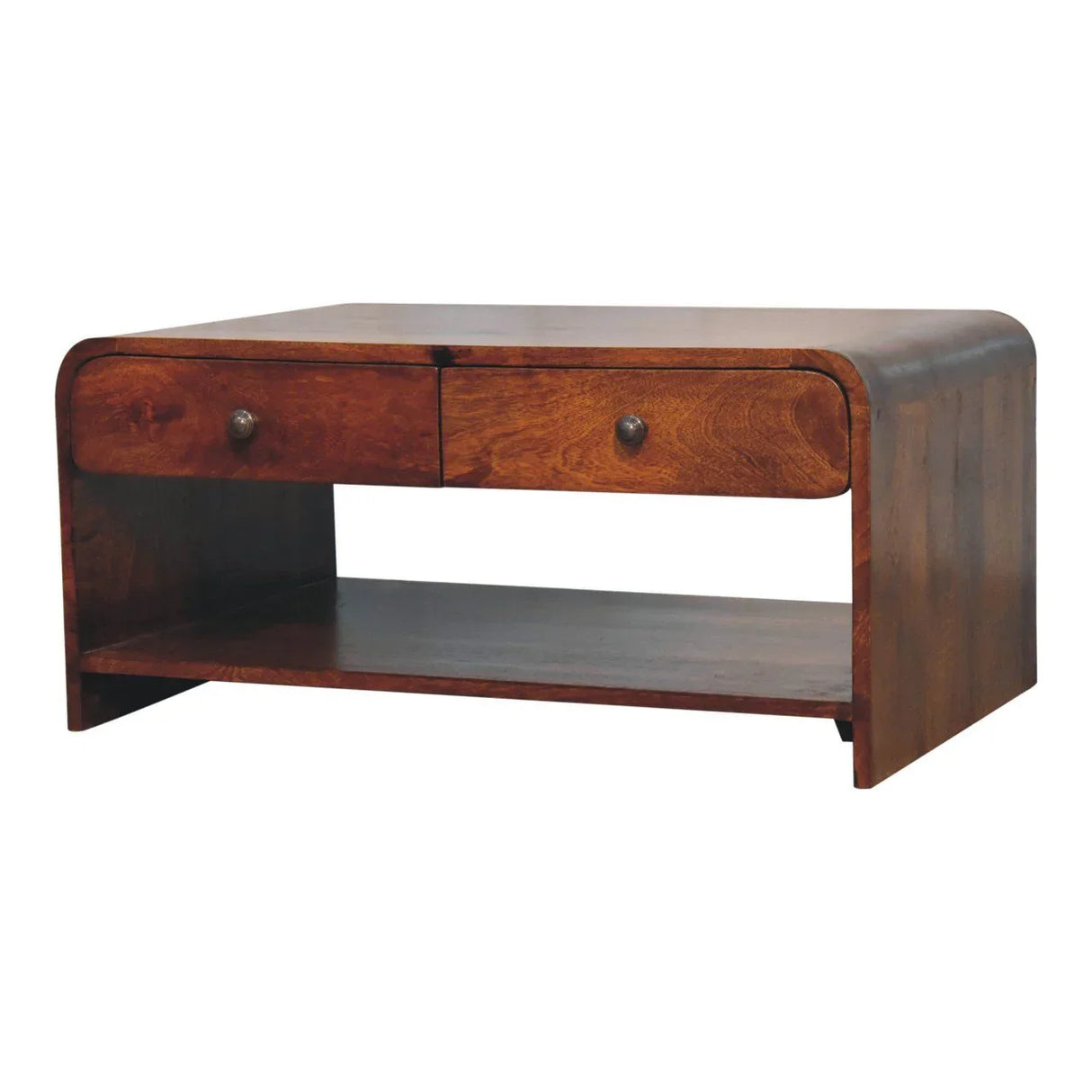 Aspen - Slim Coffee Table - Dark Brown - Furniture Home Direct