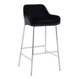 Daniella - Contemporary Fixed Height Bar Stool (Set of 2) - Furniture Home Direct