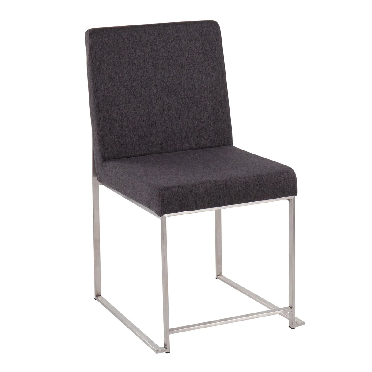 Fuji - Contemporary High Back Dining Chair, Modern Elegance (Set of 2) - Furniture Home Direct