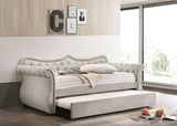Adkins - Twin Daybed With Trundle - Beige - Furniture Home Direct