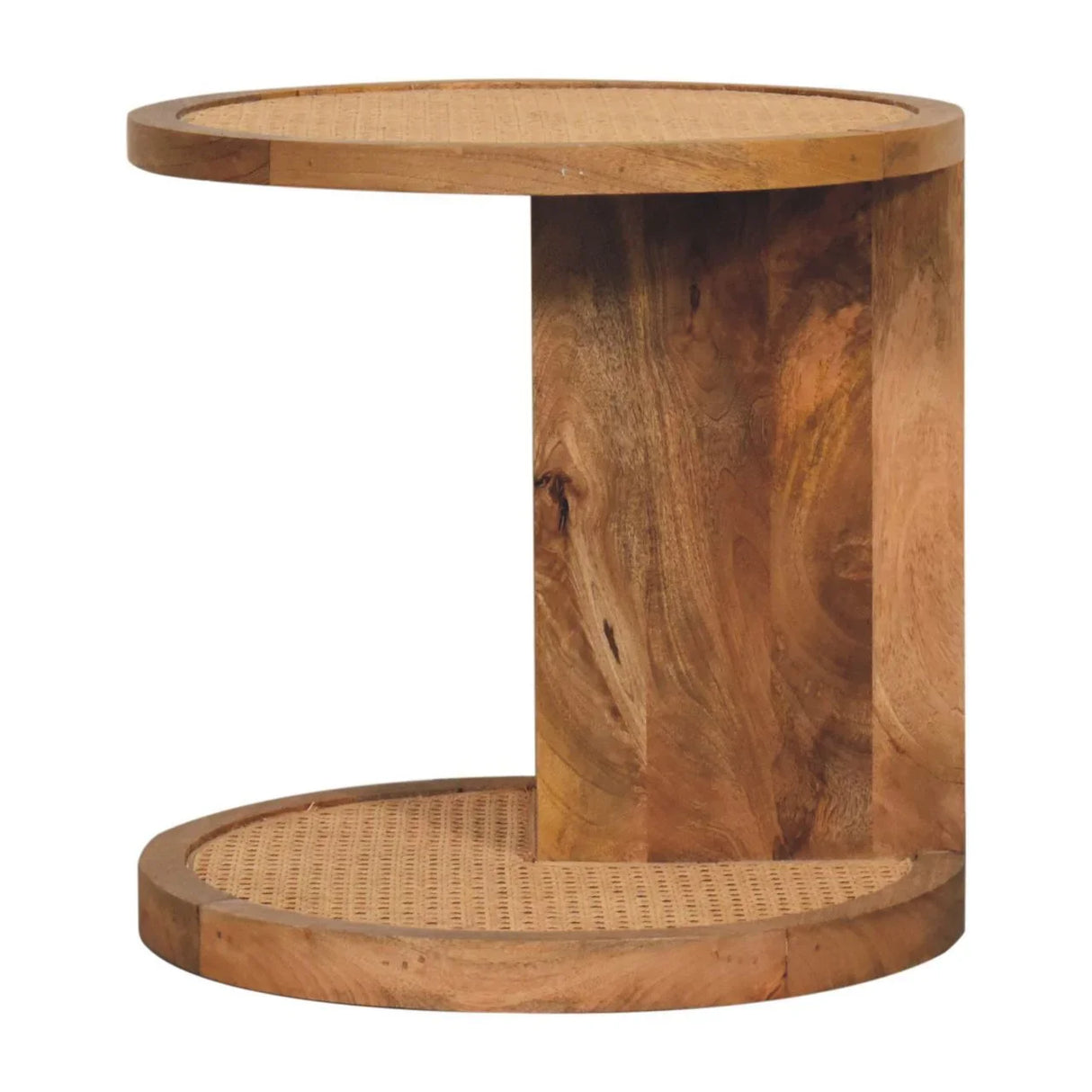 Close Knit Corner End Table - Oak - Furniture Home Direct