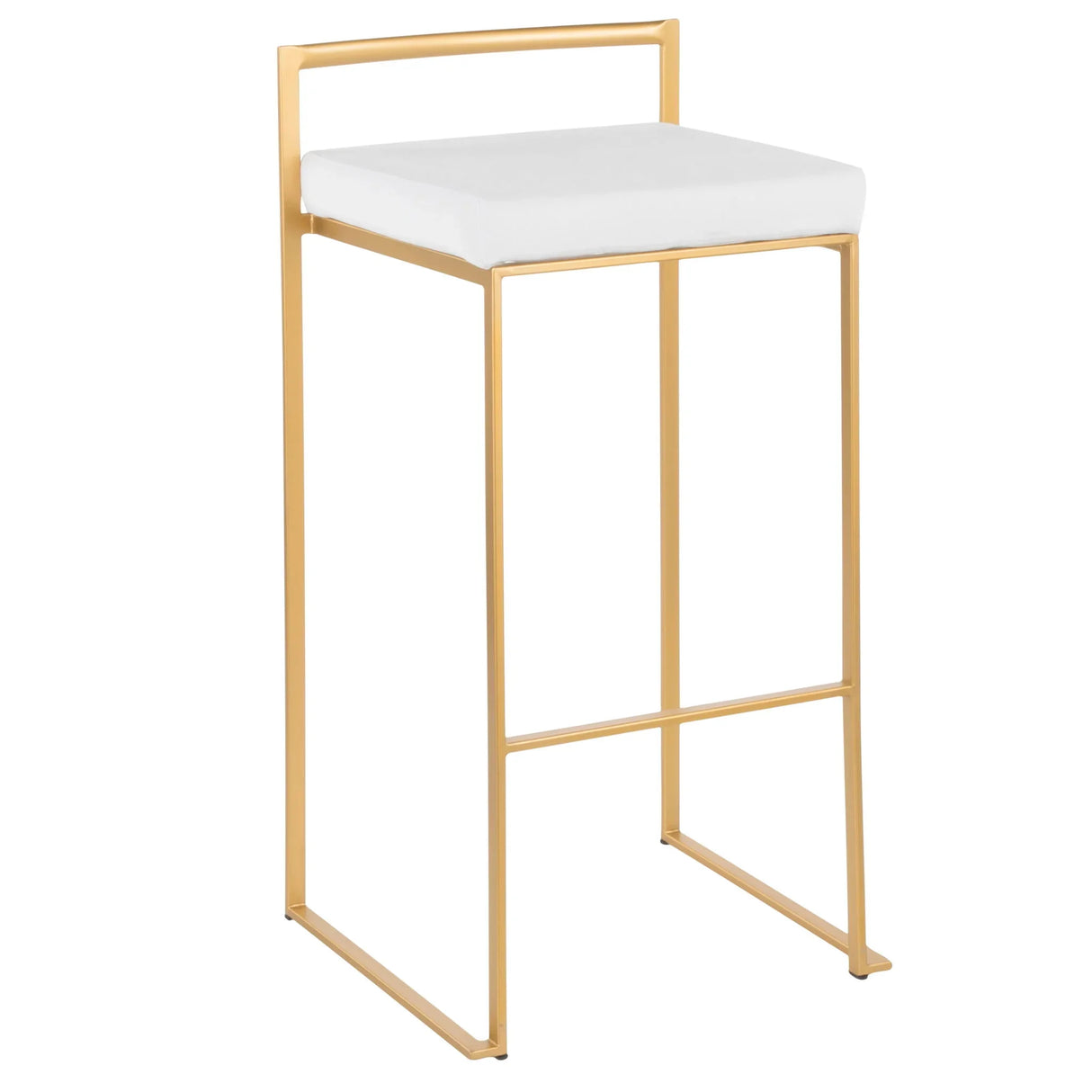 Fuji - Contemporary / Glam & Quality Construction Barstool - Furniture Home Direct