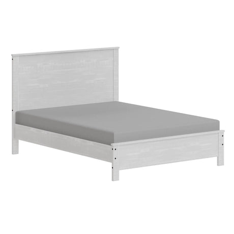 Albany - Bed Frame With Headboard, Heavy Duty Modern Rustic Design - Furniture Home Direct