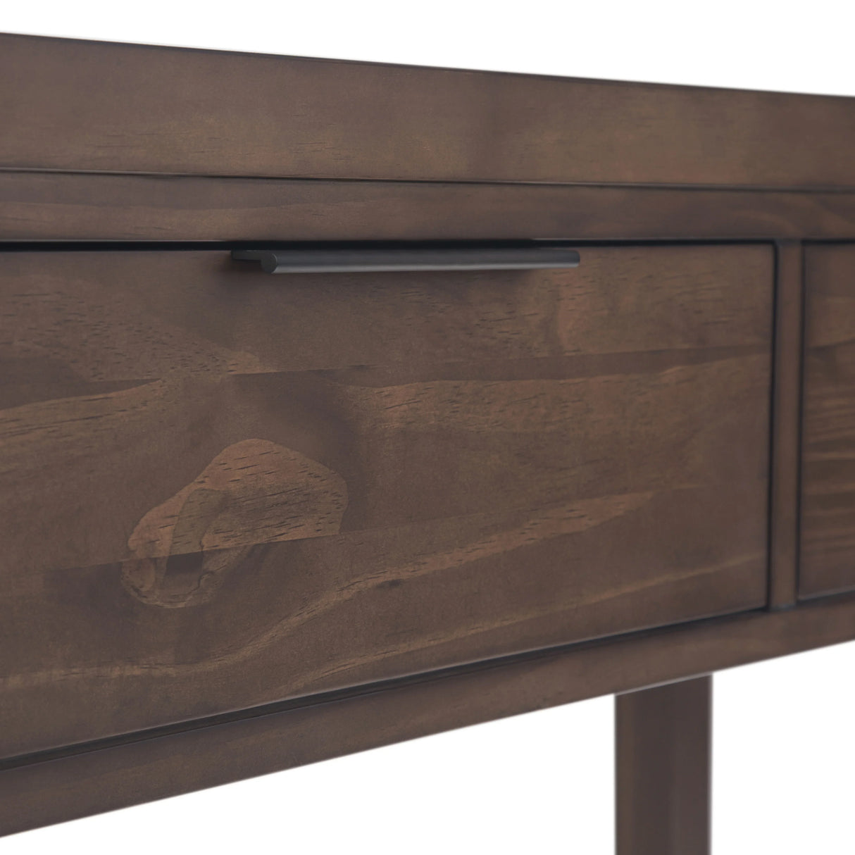 Hollander - Wide Console Table - Warm Walnut Brown - Furniture Home Direct