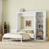 Murphy Wall Bed With Shelves - Furniture Home Direct