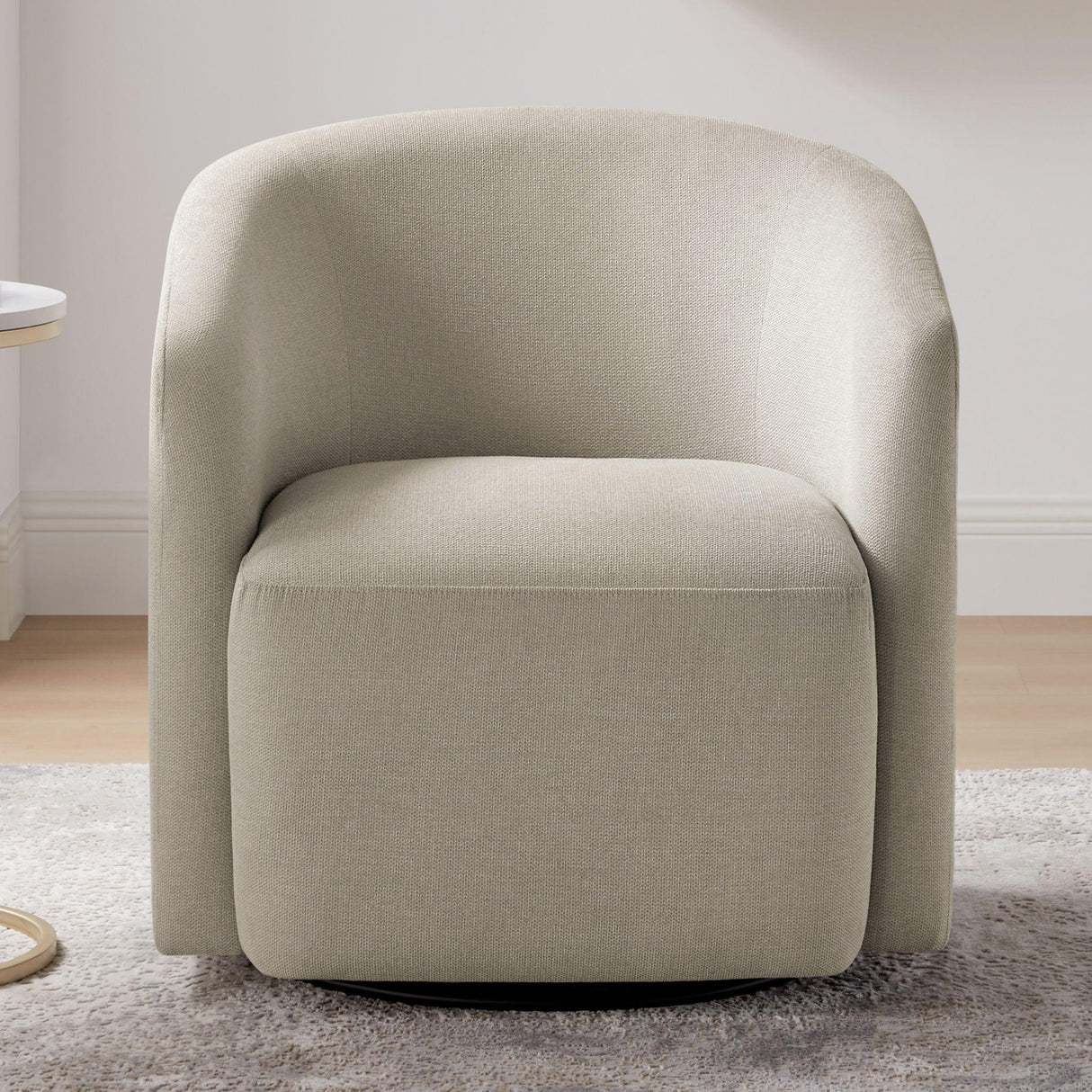 Ardena - Modern Swivel Barrel Chair - Furniture Home Direct